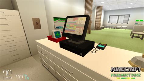 The Hospital Mod Pharmacy Pack Minecraft Mod