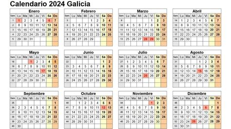 Calendario Laboral 2024 Con Todos Los Festivos Y Puentes Del A O