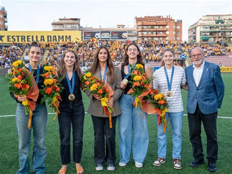 El Sant Andreu Ret Homenatge A Les Cinc Guanyadores De L Or Ol Mpic De