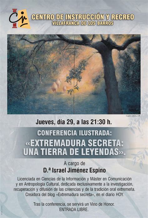 Conferencias Israel J Espino