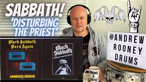 Drum Teacher Reacts 1983 Black Sabbath Born Again Demos DISTURBING