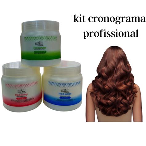 KIT CRONOGRAMA CAPILAR PROFISSIONAL Shopee Brasil