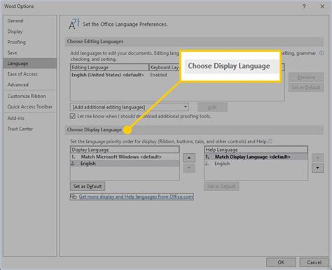 How To Change Language In Microsoft Word And Office