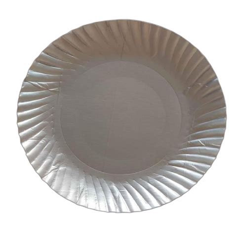 Disposable Wrinkled Paper Plate At Rs Piece Disposable Paper Plate