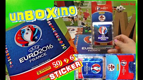 Panini Uefa Euro France New Official Sticker Album Em Frankreich