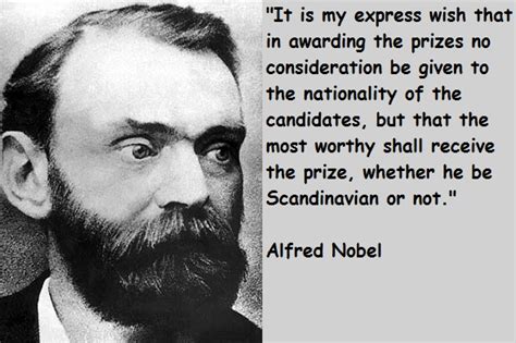 Alfred Nobel Quotes