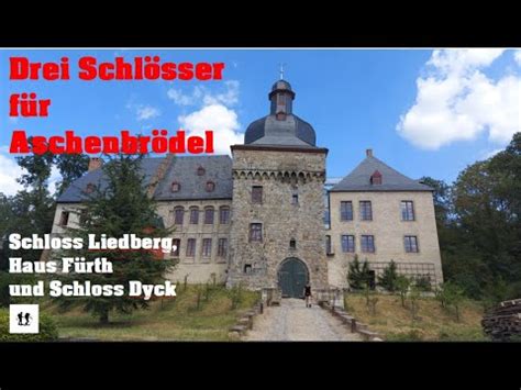 Drei Schl Sser F R Aschenbr Del Schloss Liedberg Haus F Rth Und