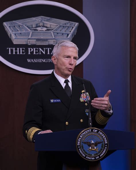 Dvids Images Pentagon Press Briefing With Admiral Craig S Faller