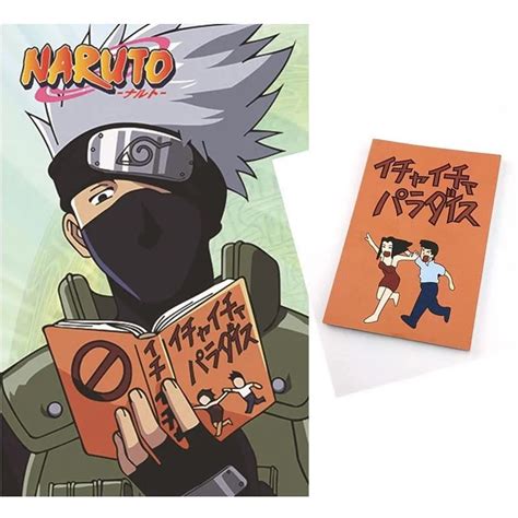 Anime Naruto Kakashi Hatake Jiraiya Cosplay Book Notebook Icha Icha Paradaisu-in Costume Props ...