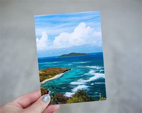 Ocean Photo Tropical Postcards Buck Island St Croix USVI Pen Pal