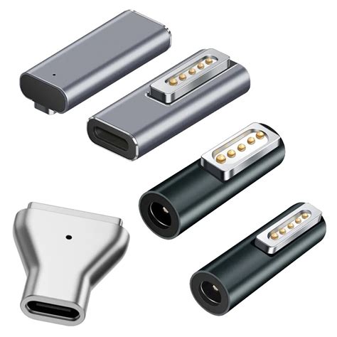 Tipo C Magn Tico Usb Pd Adaptador Conector Para Tipo C F Mea Para