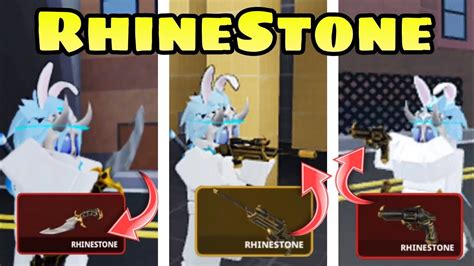 Mvsd Rhinestone Gun Sniper And Knife Effect Showcase Youtube