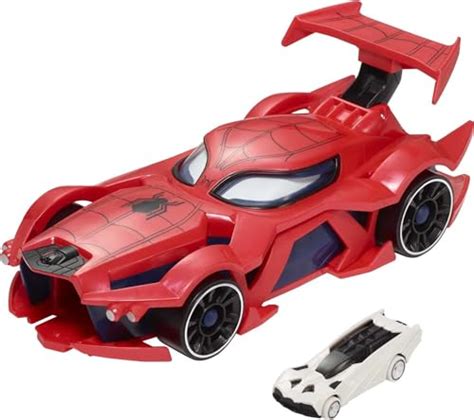 Hot Wheels Marvel Spider Man Web Car Launcher With Want It All