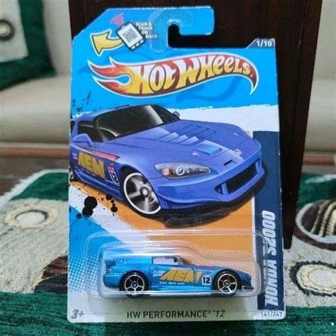 Jual Hot Wheels Honda S2000 Biru Tampo AEM HW Performance 12 Shopee Indonesia