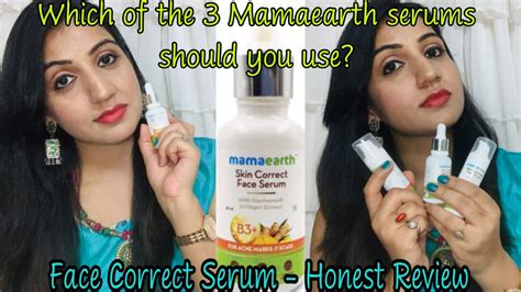 Mamaearth Skin Correct Face Serum Honest Review And Comparison Among