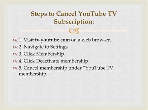 PPT How To Cancel YouTube TV Subscription PowerPoint Presentation