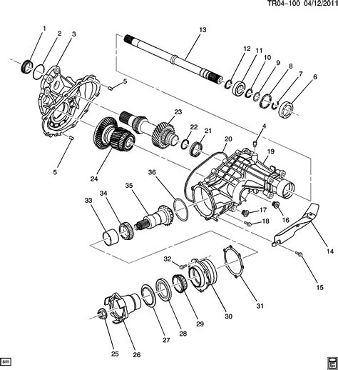 Chevy Transfer Case Diagram