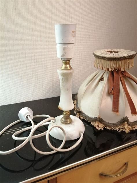 Lampka nocna vintage PRL Alabaster Bielsko Biała OLX pl