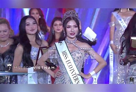 Vietnam Wins Miss Eco International 2023 Crown Philippines In Top 21