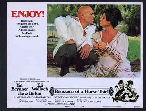 Romance Of A Horsethief 1971