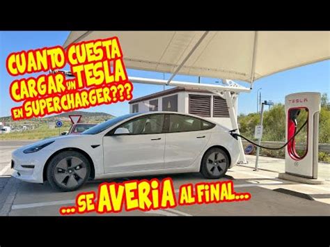 Descubre cuánto cuesta cargar un Tesla en un Supercharger todos los