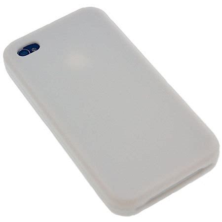 Silicone Case For iPhone 4 - White.