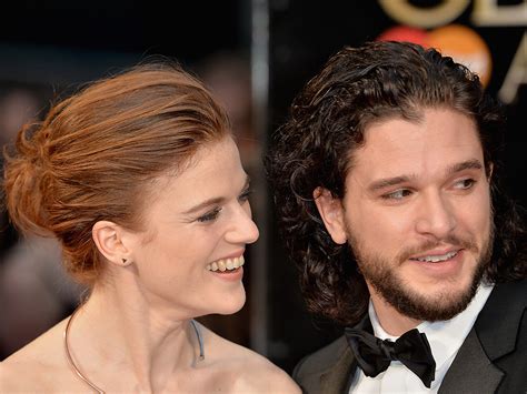 Kit Harington And Rose Leslie ‘game Of Thrones Stars Go Public With