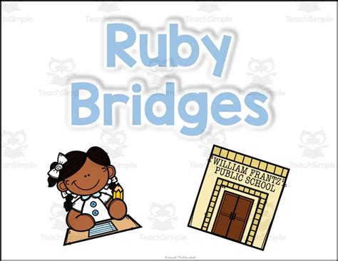 Ruby Bridges Timeline Cut And Paste By Teach Simple