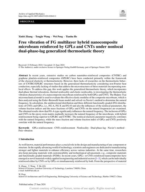 Free Vibration Of FG Multilayer Hybrid Nanocomposite Microbeam