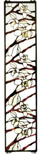 Meyda Tiffany 47887 Tiffany Stained Glass Window Pane Magnolia Collecti Victorian Stained