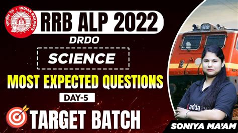 Rrb Alp Drdo Ceptam Rrb Alp Drdo Science Most Expected