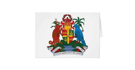 Grenada Coat of Arms Greeting Card | Zazzle