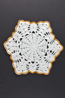 Ravelry Snowflake Doily Pattern By Maggie Haskell