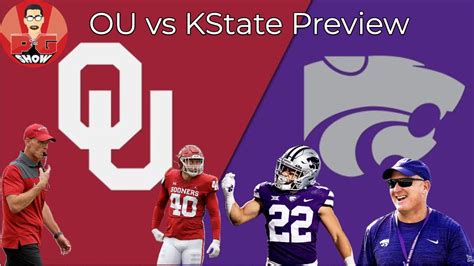 Ou Football Vs Kansas State Football Preview Oklahoma Football Vs