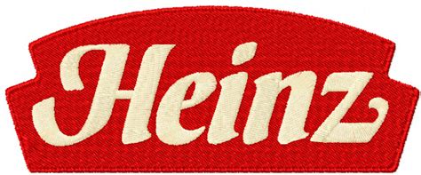 Heinz logo machine embroidery design