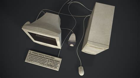 3D Old Computer Model - TurboSquid 2137842