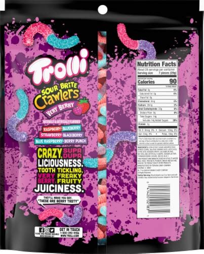 Trolli® Very Berry Sour Brite Crawlers® 28 8 Oz Kroger