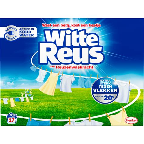 Witte Reus Poeder Wasmiddel Wit 17 Wasbeurten