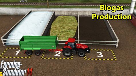 Fs14 Farming Simulator 14 Biogas Production Timelapse 162 YouTube