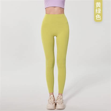 Antibacterial Yoga Pants High Waist Tight Hip Lifting Naked Women Sense Sports Running No