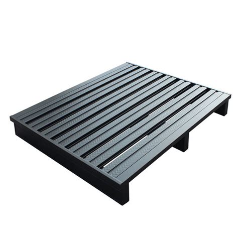 Frosted Metal Iron Steel Pallet For Warehouse Shelf Logistics Forklift