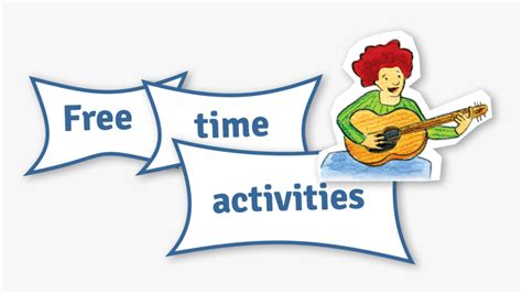 Activities Clipart Student Activity - Free Time Activities Clipart, HD ...