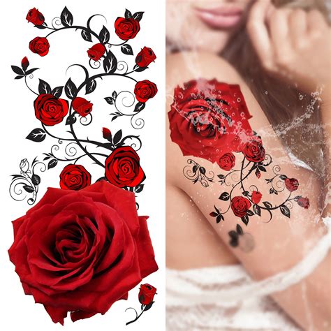 Top 42+ tatuajes de rosas rojas - Abzlocal.mx