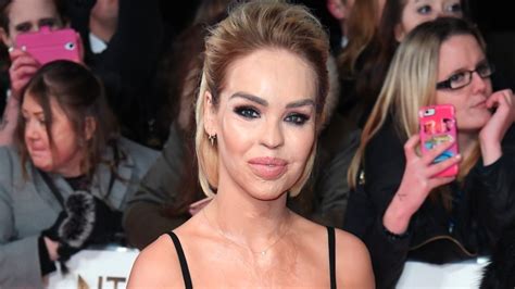 Katie Piper Debuts New Purple Hairdo Lorraine