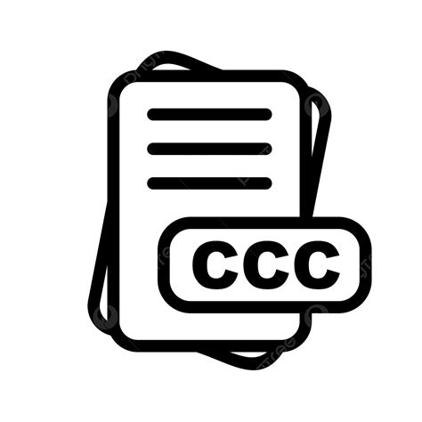 Ccc File Format Icon Png Vector Psd And Clipart With Transparent