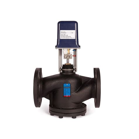 Hvac System Ductile Iron Motorized Picv Control Valves With Electric