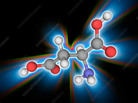 Aspartic Organic Compound Molecule Stock Image F0170191 Science