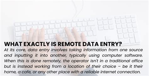 The Rise Of Remote Data Entry A Look At The Philippine Landscape Top 10 Online Job Sites To