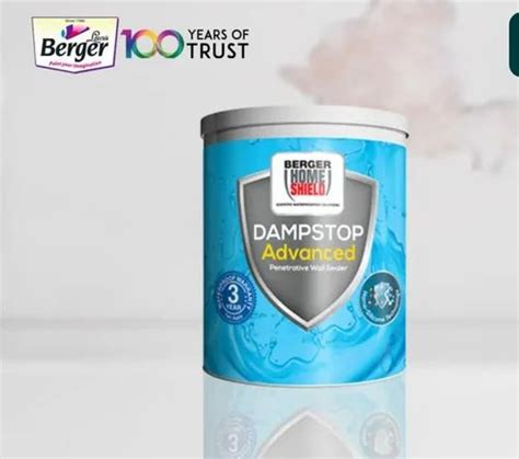 Berger Home Shield Dampstop Advanced Wall Sealer Paint Packaging Size