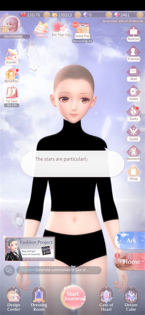 If Anyone Is Wondering What Bald Nikki Looks Like I Got This Funny Glitch Today R Shining Nikki